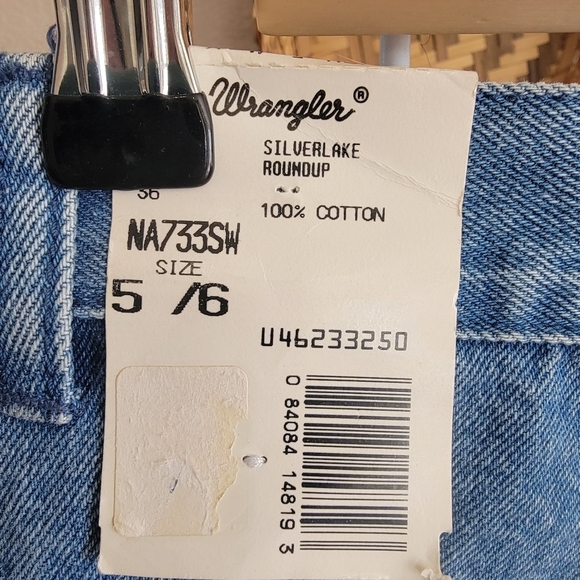 Wrangler Silverlake Roundup Vintage Jean SZ 5/6 - Picture 6 of 7